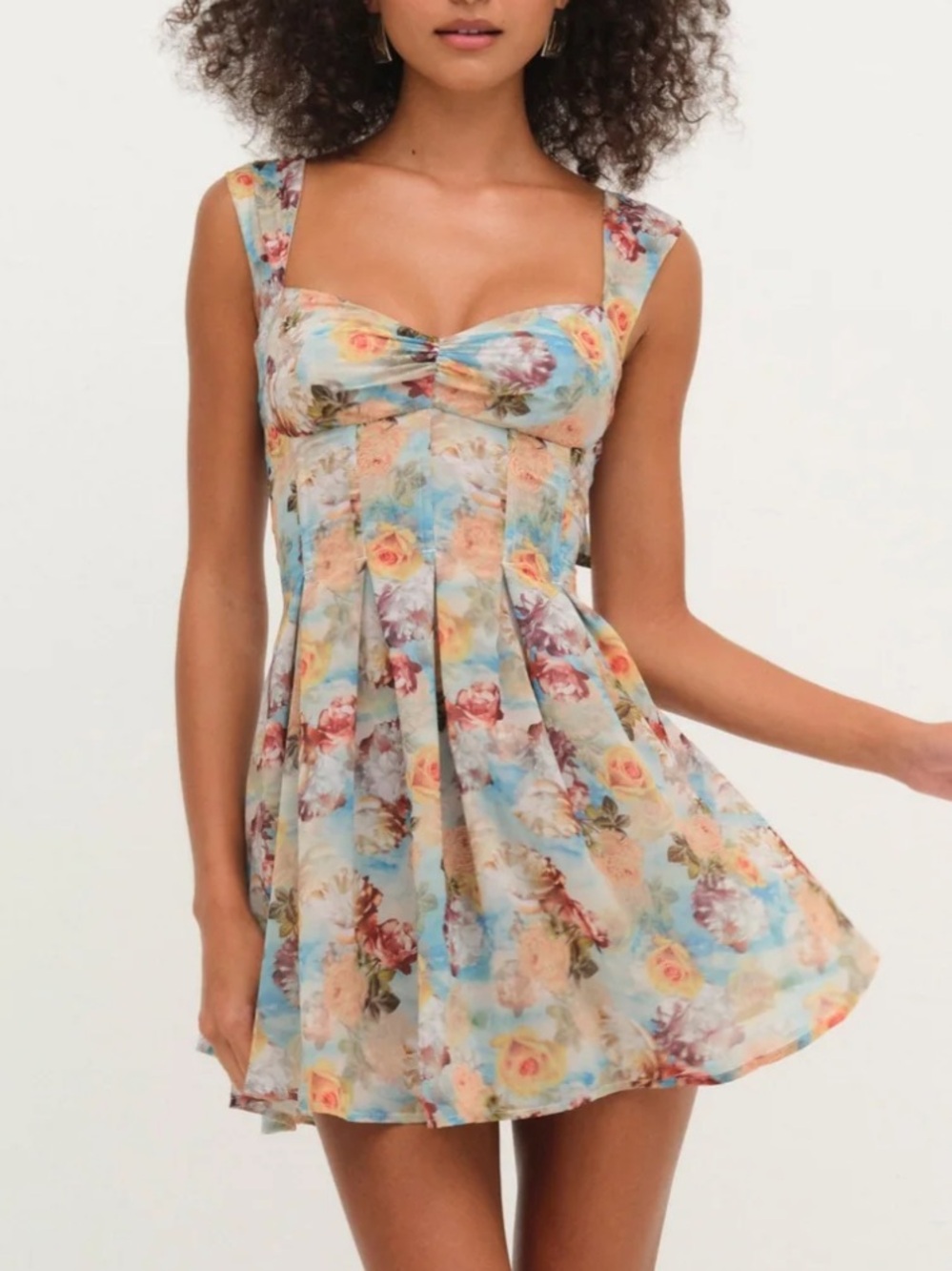 NWT Floral Sweetheart August Mini Dress